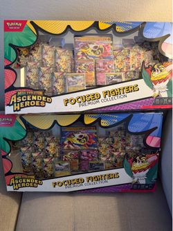 Ascended Heroes Focused Fighters  New!!!