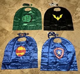 LOOK! 8 Costumes Boys Youth Toddler Super Hero Bundle 3T-5T