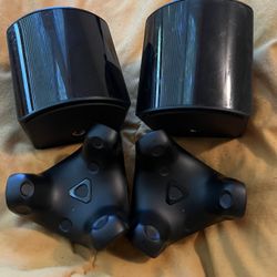  Vr Base Stations & Trackers(Headset Not Included) 
