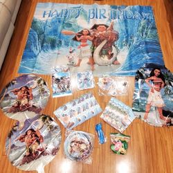 Moana Birthday Party Supplies 