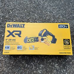 Dewalt 20V MAX 8 in. Brushless Cordless Battery Powered Pruning Chainsaw (Tool Only)