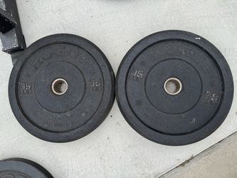 Rogue Fitness 35LB Bumper Plates