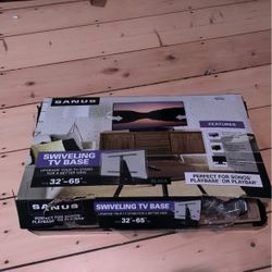 TV Stand Swivel Stand Bass And TV 