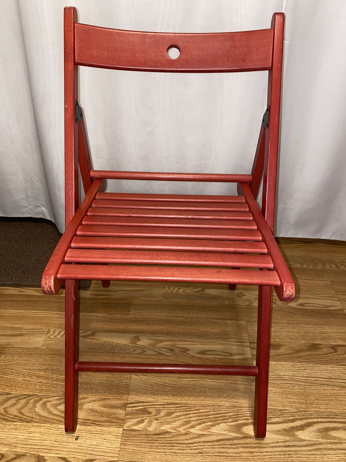IKEA Red Terje Folding Chair