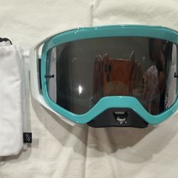 Brand New Fox Racing Airspace Goggles (Teal) + Extra Lens – Premium
