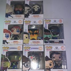 Overwatch Funko Pop Lot