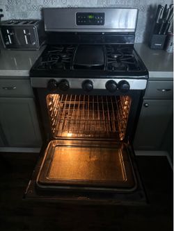 Frigidaire stainless steel oven gas