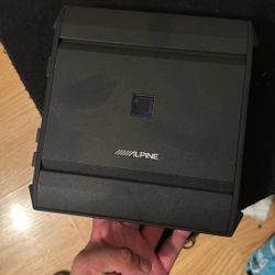 alpine amp and sub 12” 