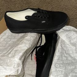 Brand New Black Vans 