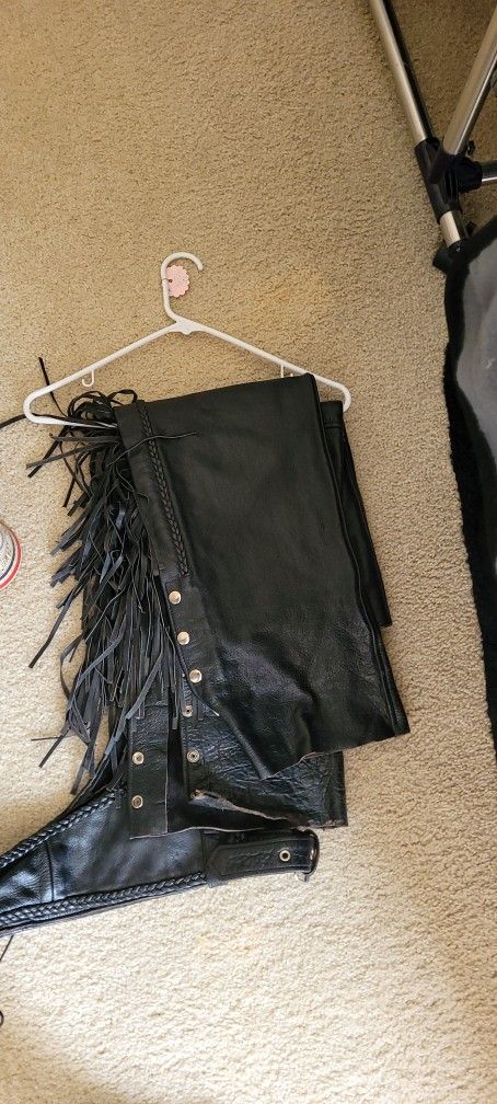 Leather Riding Chaps ... A Few Different Styles