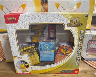 Pokémon TCG 30th Celebration Poster Collection Box