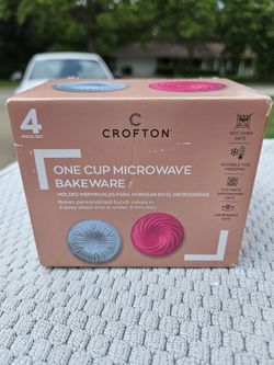 Crofton New 4 Pc Microwave Bakeware Set