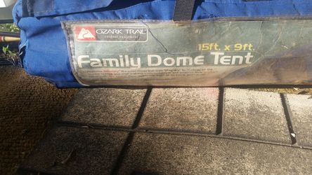 Dome Tent and fishing poles make offer