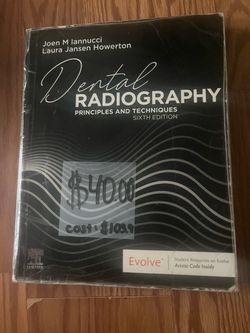 Dental Radiography Principles and Techniques 6th Edition