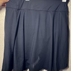 2XL Black skort