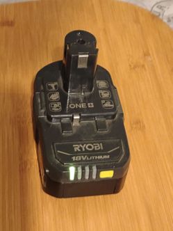 Ryobi 18v lithium 4ah ONE series