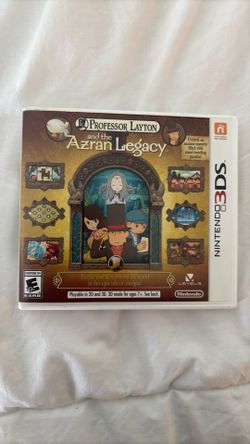 Professor Layton Azran Legacy Nintendo 3DS