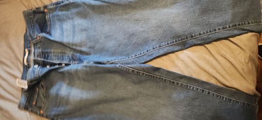 Womens Light Wash Denim Jeans