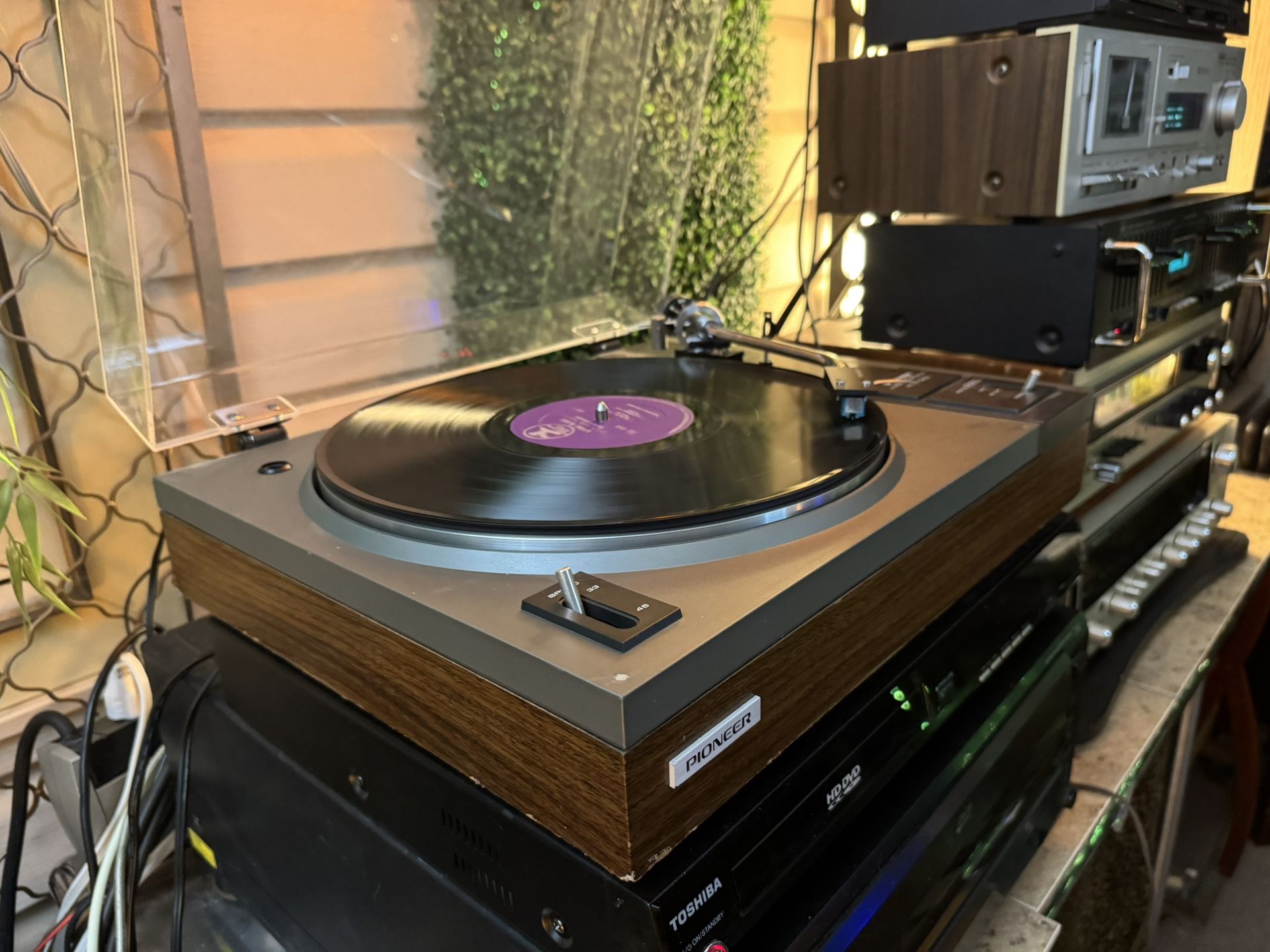 PIONEER PL 112D Turntable - Vinyl Record player