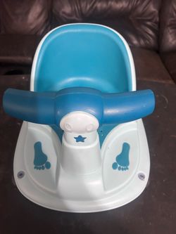 Baby Bath Seat with Safety Bar