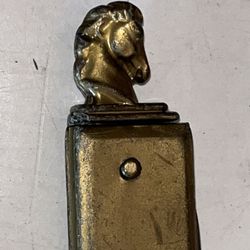 Vintage Brass Horse Head 