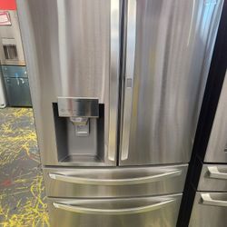 LG 36 Inch French 4 Door Refrigerator 30 Cu Ft 