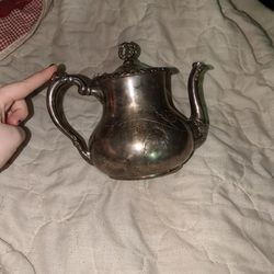 Real Sliver Teapot