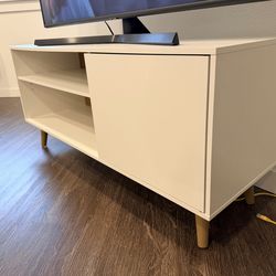 White TV Stand
