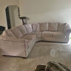 Sectional Sofa Cream Color