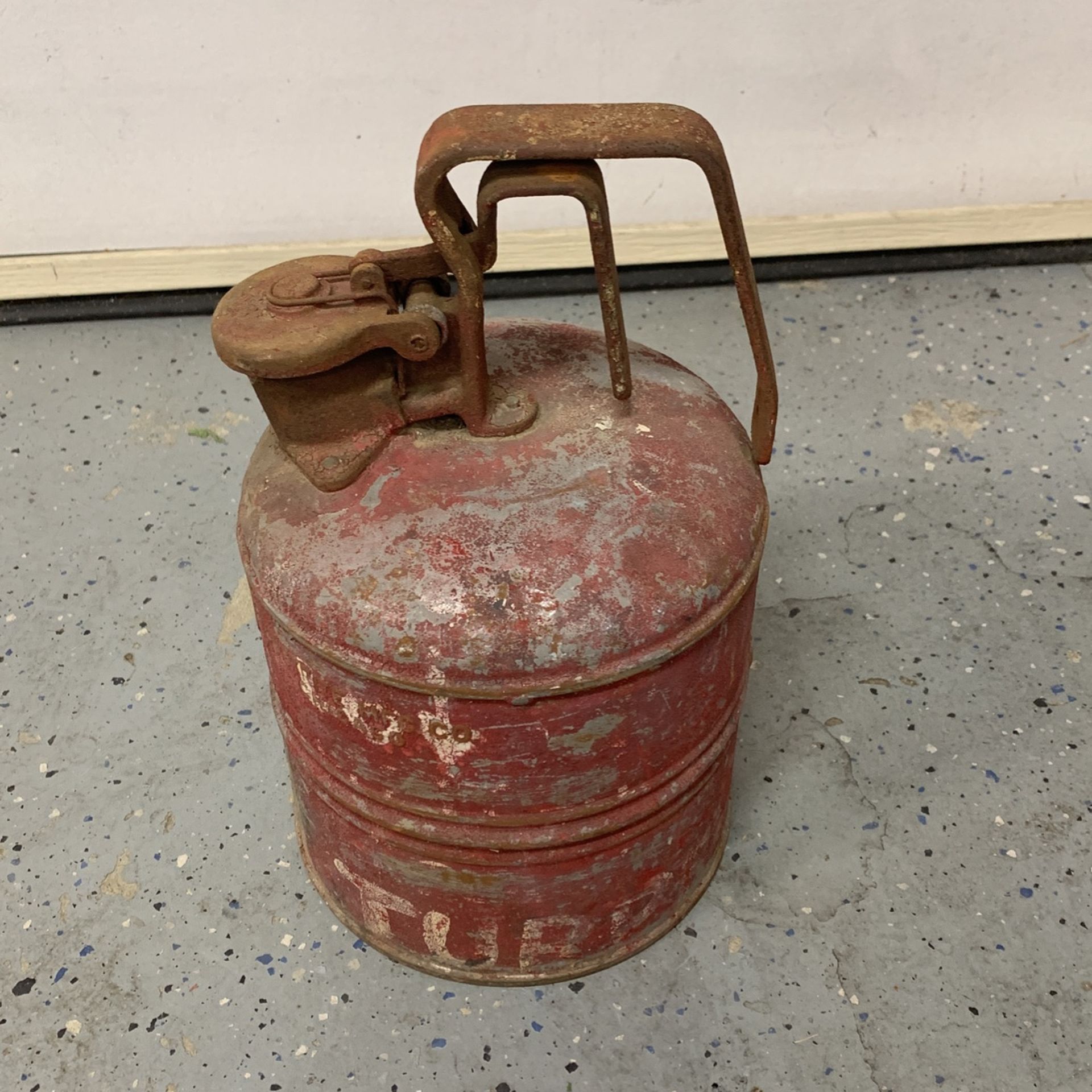 Antique Justrite Safety Can