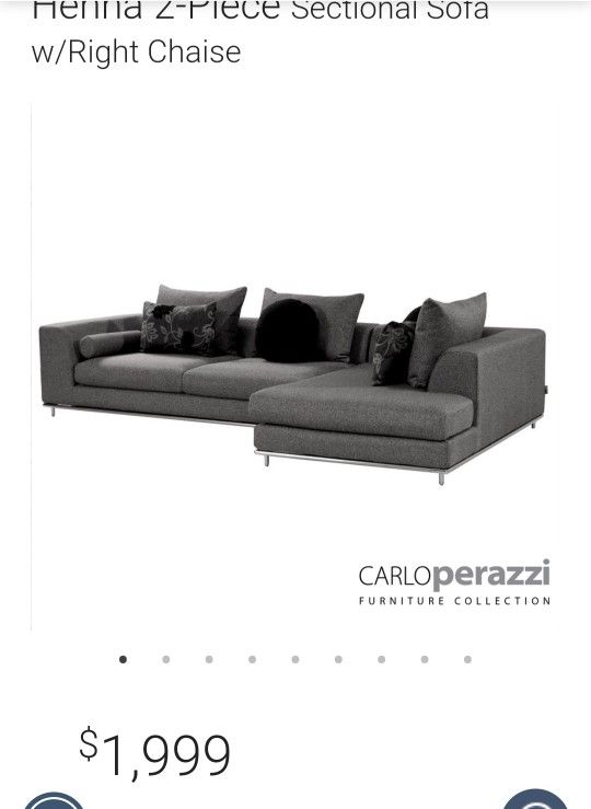 Furniture Sectional Couch El Dorado Like New