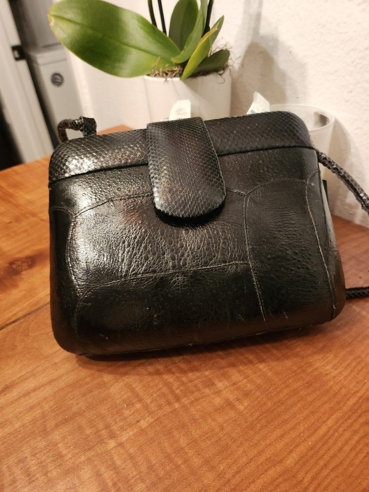 Vintage Frog Skin Purse