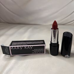 Mary Kay Semi-Matte Gel Lipstick Midnight Red Made in USA