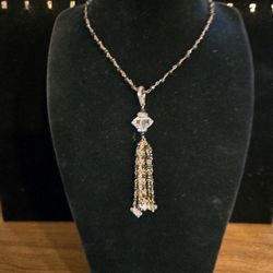 Genuine Herkimer Diamond,  Lariet 