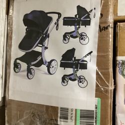 Stroller With Bassinet