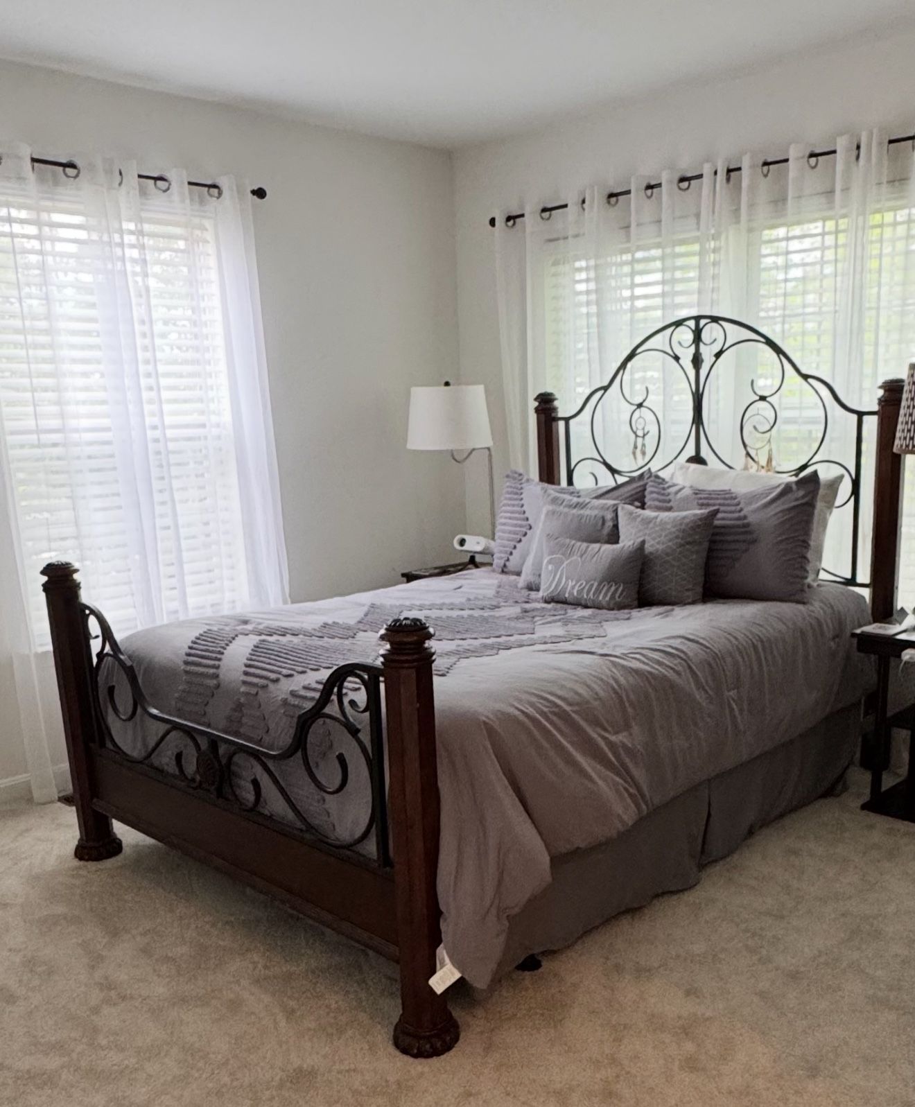 Bedroom Set Bed Frame and Dresser