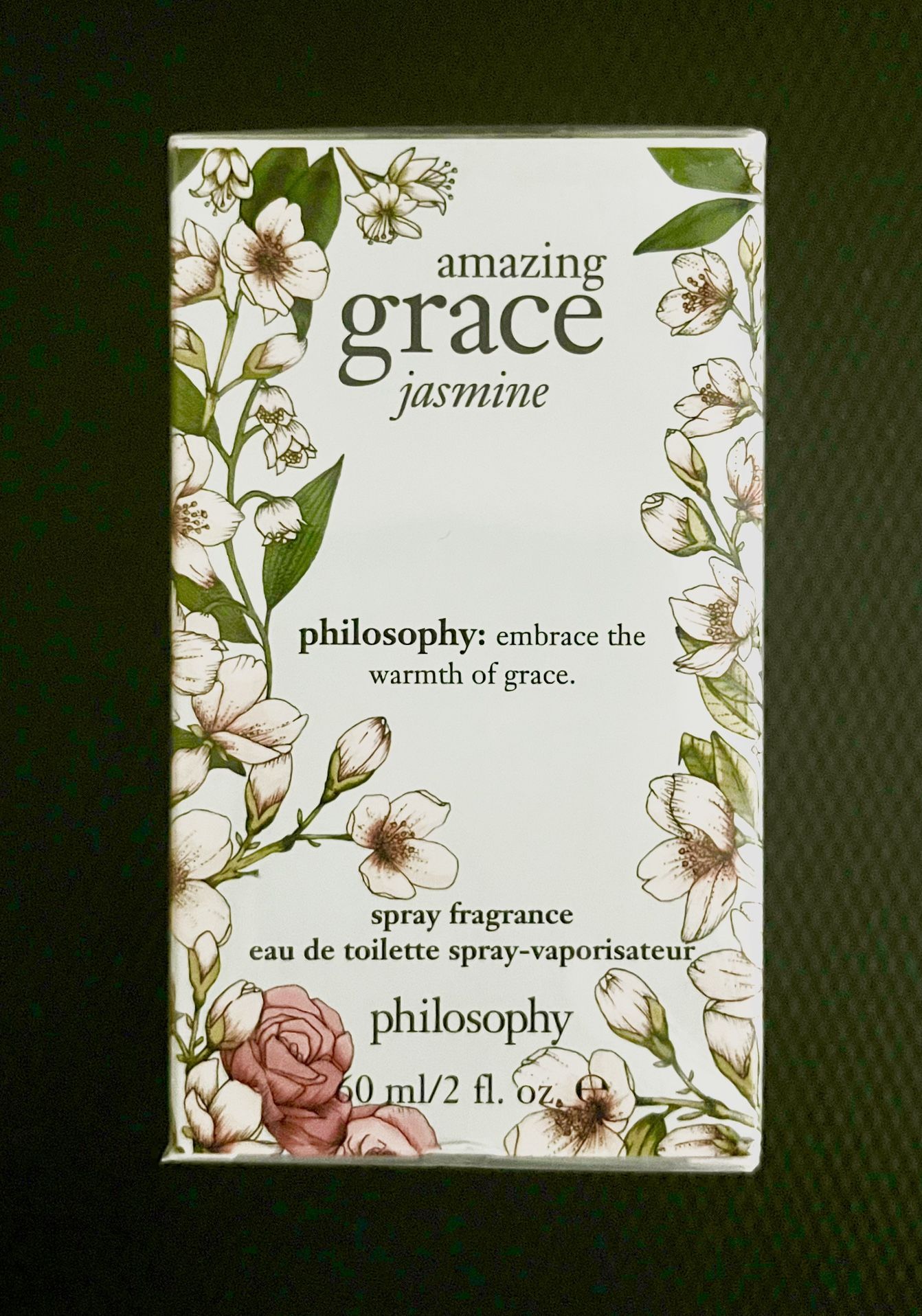 philosophy amazing grace jasmine eau de toilette - alluring & sensual women's perfume - with notes of jasmine, bergamot & musk - luxury perfume for wo