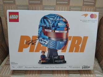 Lego F1 McLaren Oscar Piastri Helmet (43017) - new, sealed
