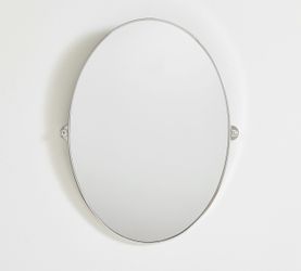 Brand New Williams Sonoma Sansome Pivot Oval Mirror – NIB ✨