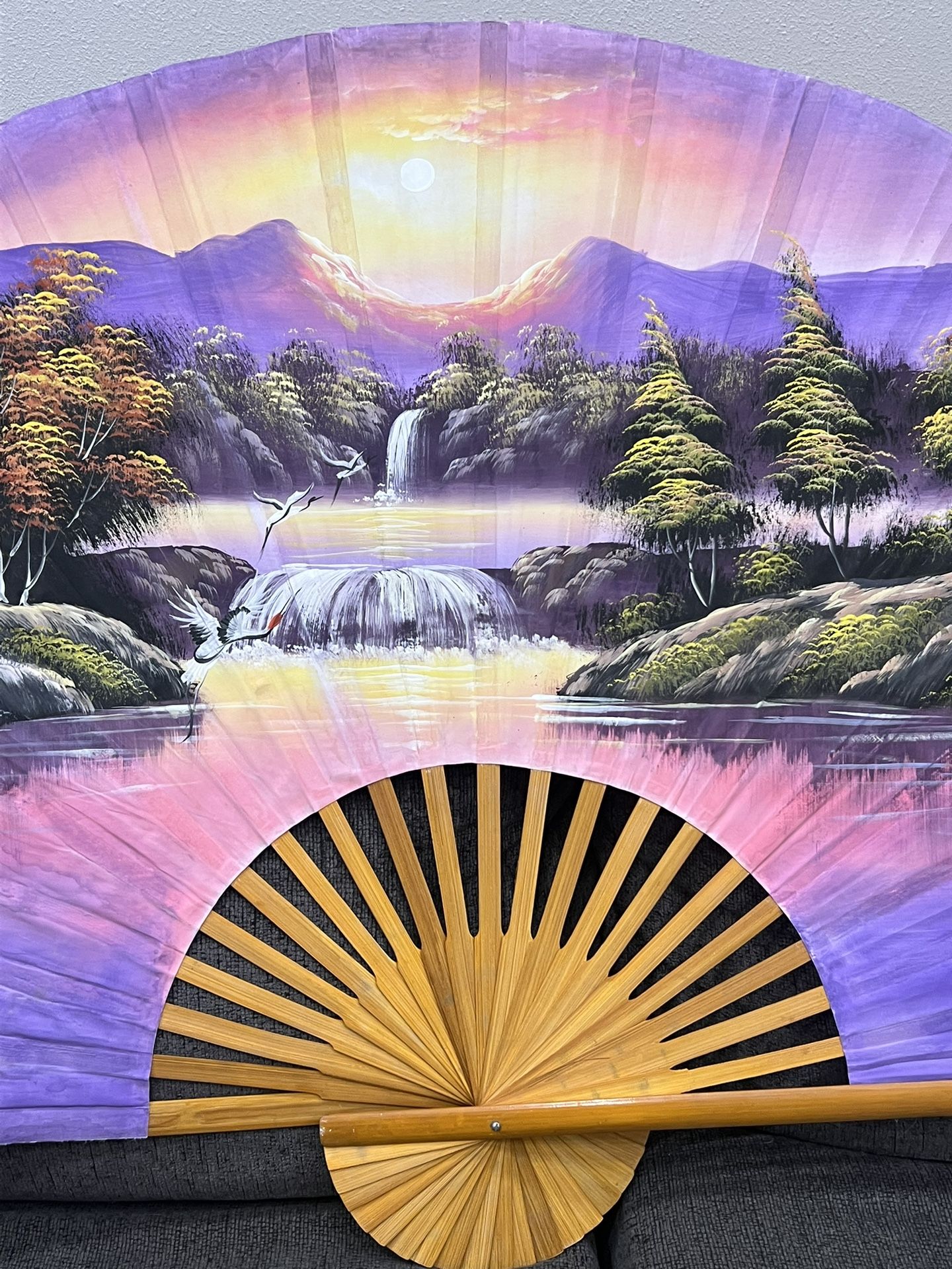 Vintage Large Decor Fan