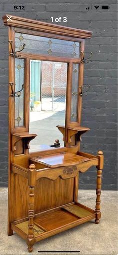 Antique Hall Tree