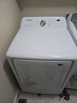 Washer and dryer.