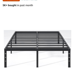 King size metal bed frame