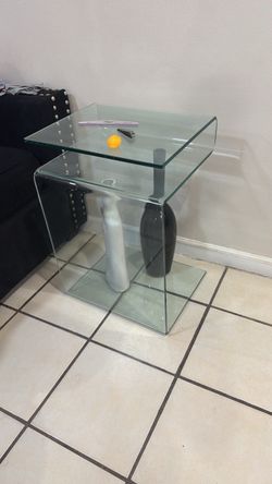 Mesas de cristal