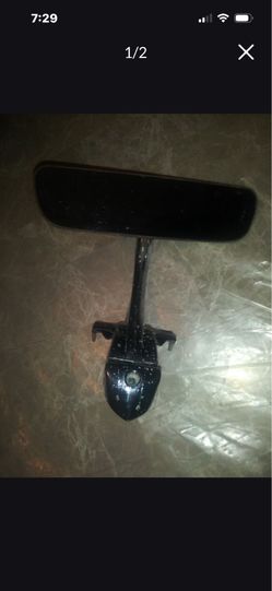 Lowrider rear view mirror