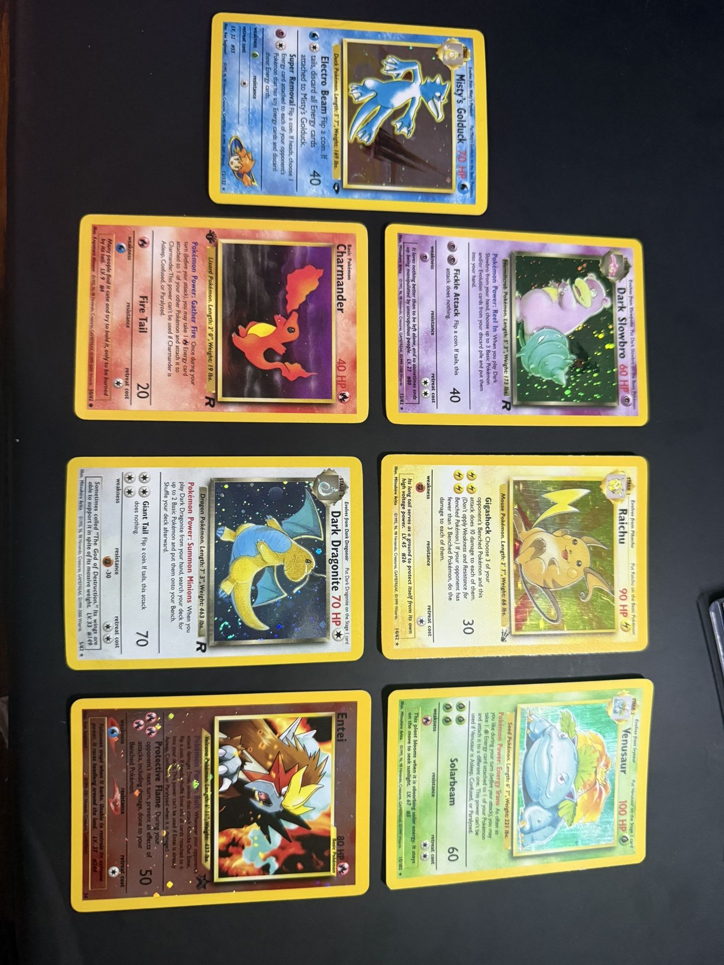 Vintage Pokemon Holos
