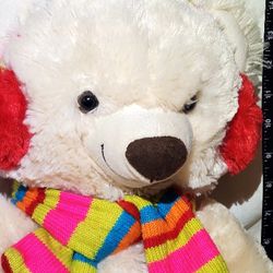 Dan Dee Lovable Huggable Dress Up Bear- 17” White Plush Stuffed Animal Ages 3+