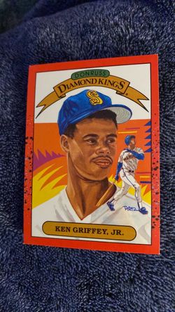 Ken Griffey Jr. Donruss Diamond Kings Baseball Card