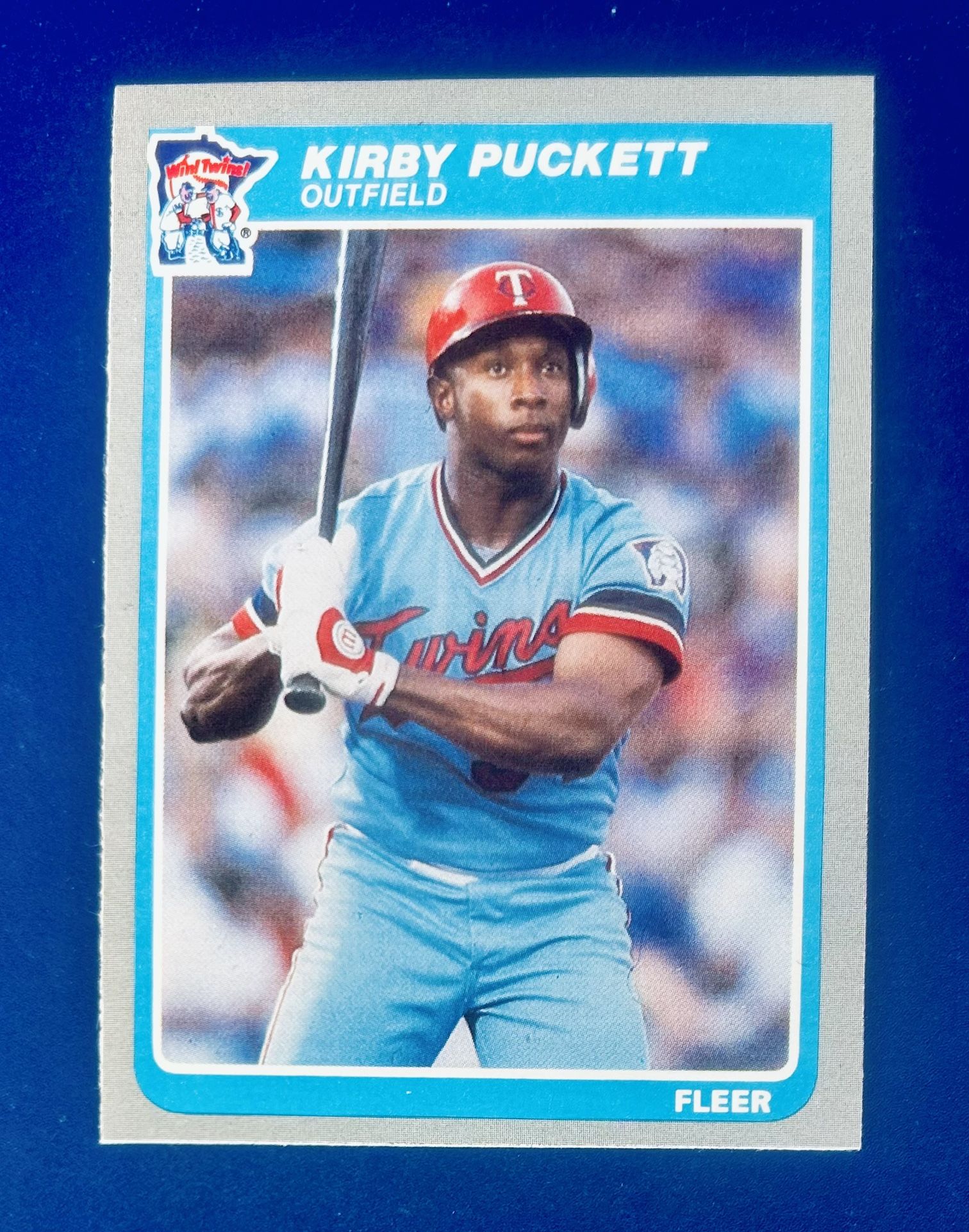 1985 Fleer Kirby Puckett Rookie Baseball Card