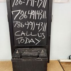 Semi Truck Interstate Batteries 